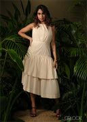 High Low Cotton Dress - 210326