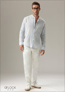 Creased-Effect Shirt - 191225M