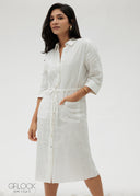 Rainline Linen Shirt Dress - 171026
