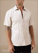 Normal Collar Short Sleeve Shirt - 260326