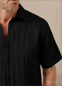 Normal Collar Short Sleeve Shirt - 260326