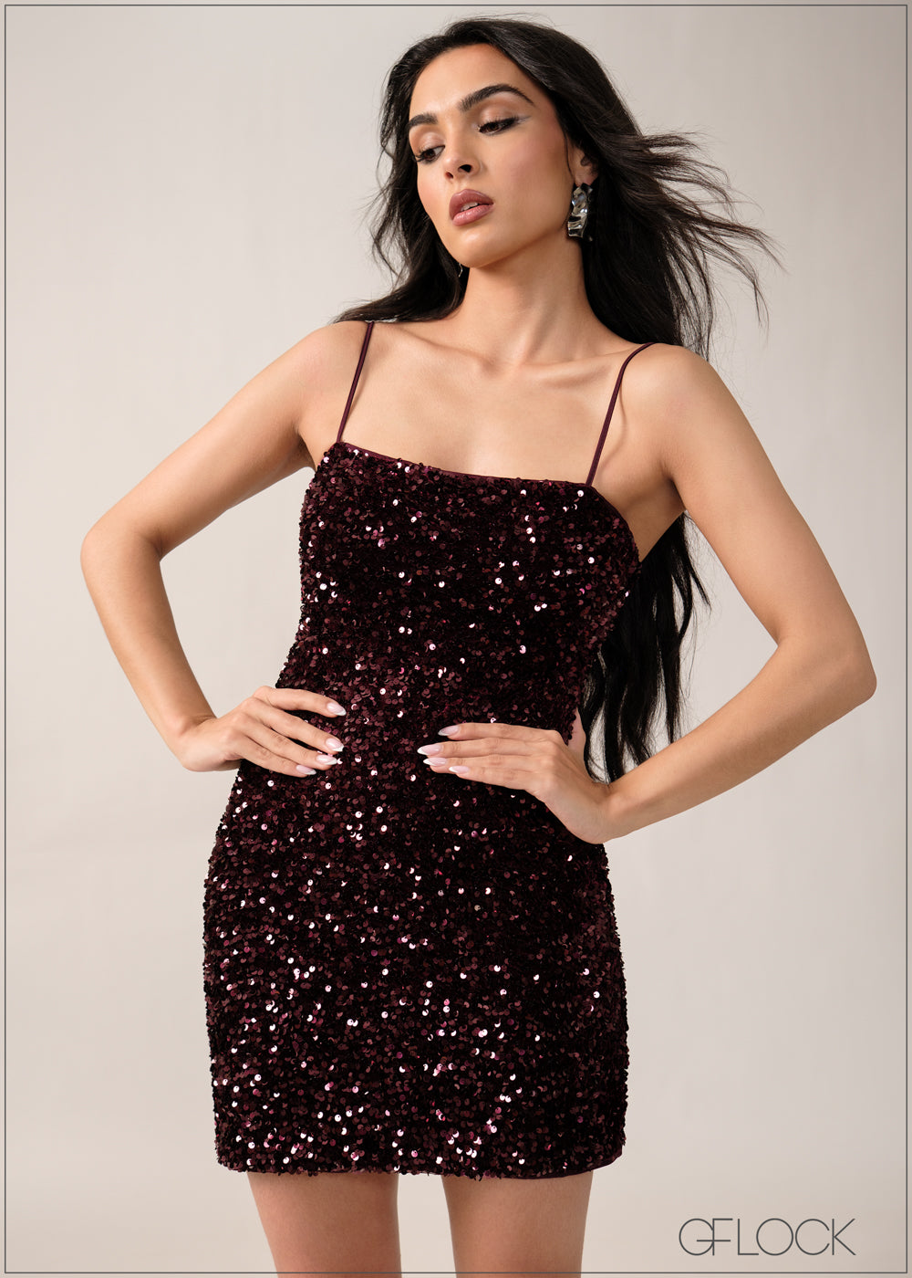 Sequin Bodycon Mini Dress