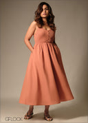 Smoking Strappy Dress - 160126