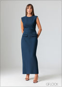 Sleeveless Maxi Dress - 070426