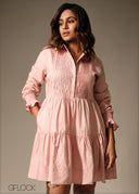 Tiered Mini Dress - 160126