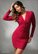 Knot Detail Mini Dress - 270625