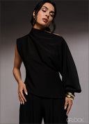 One Shoulder Asymmetric Top - 220526