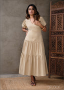 Puff Sleeve Dress - 131025