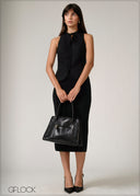 Tie Detail Waistcoat - 250526