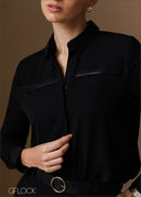 Top With Lace Trim - 020625