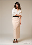 Fitted Maxi Skirt - 271025