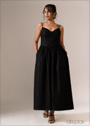 Bust Detail Dress - 290726