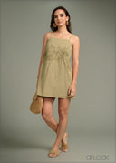 Embroidered Dress - 230525