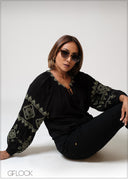 Embroidery Top - 230625