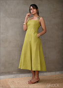 Lace Detailed Dress - 131025