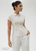 Finefold Linen Top - 171026