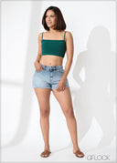 Cropped Cami Top - 220124