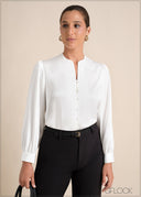 Long Puff Sleeve Top - 110324