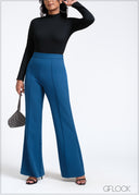 High Waist Bootleg Pant - 260525