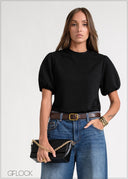 Puff Sleeve Top - 170826