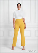 High Waist Straight Leg Pant - 050523