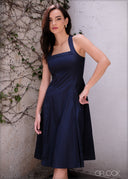 Pleat Detailed Dress - 280325