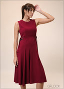 Side Detail Dress - 241025