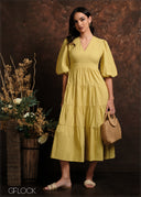 Tiered Midi Dress - 010325