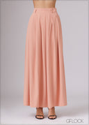 Pleated Maxi Skirt - 270426