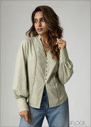 Lace Detailed Top - 201026
