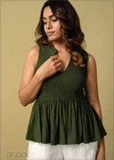 Smocked Top - 260925