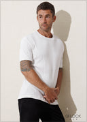 Textured T-Shirt - 180625