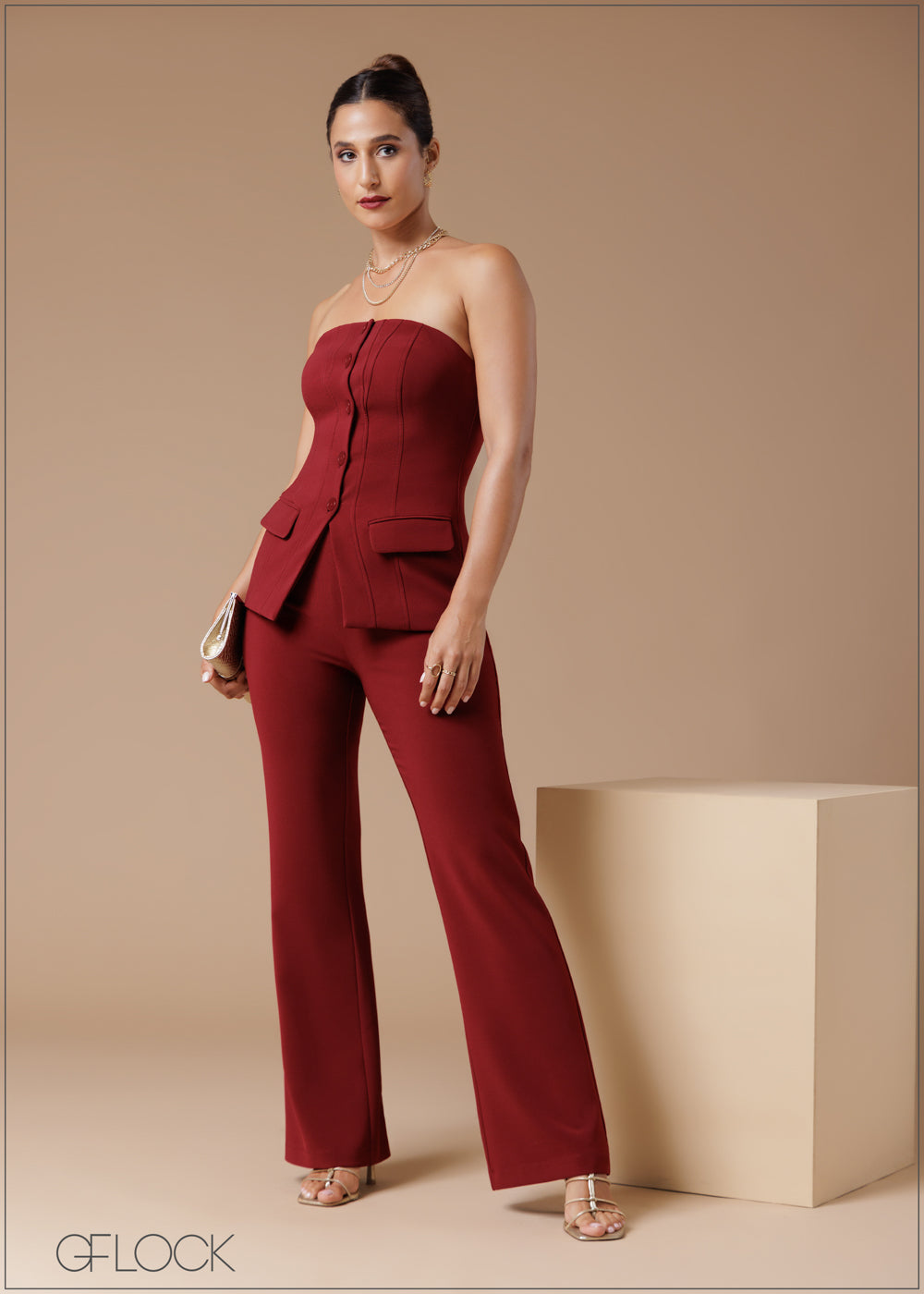 Strapless Waistcoat - 061224 – GFLOCK.LK