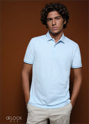 Dot Collar Polo T-Shirt - 080425