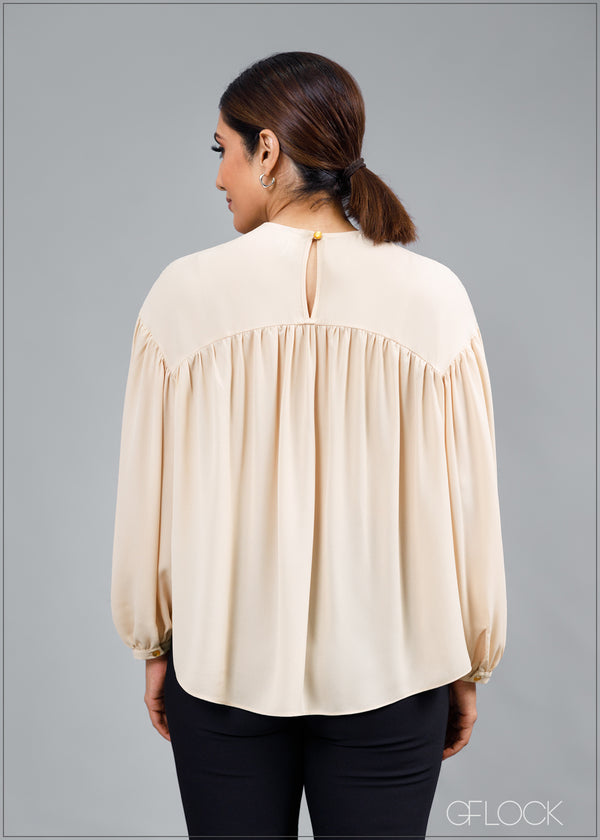 Geco Friends Oversize Cropped Blouse