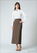 Long Pencil Skirt - 080626
