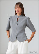 Puffed Sleeve Top - 070426