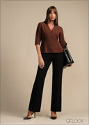 Zipper Detailed Top - 020226