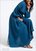 Long Sleeve Maxi Dress - 260525