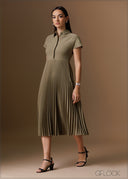 Pleated Dress - 120925