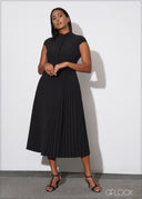 Pleated Dress - 070725