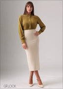 Box Pleat Detail Top - 120126