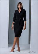 Body Fitted Dress - 211125