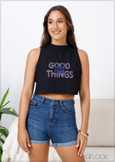 Graphic Tank Top - 270324