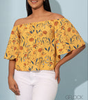 Floral Off Shoulder Top - 041122