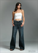 Wide Leg Jean - Short Length - 250726