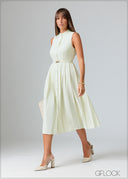 Pleated Dress - 070426