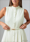 Pleated Dress - 070426