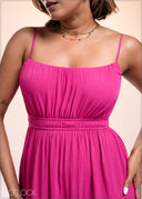 Strappy Long Dress - 040825