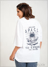 Printed Oversize T-Shirt ( Unisex ) - 211223 - 01